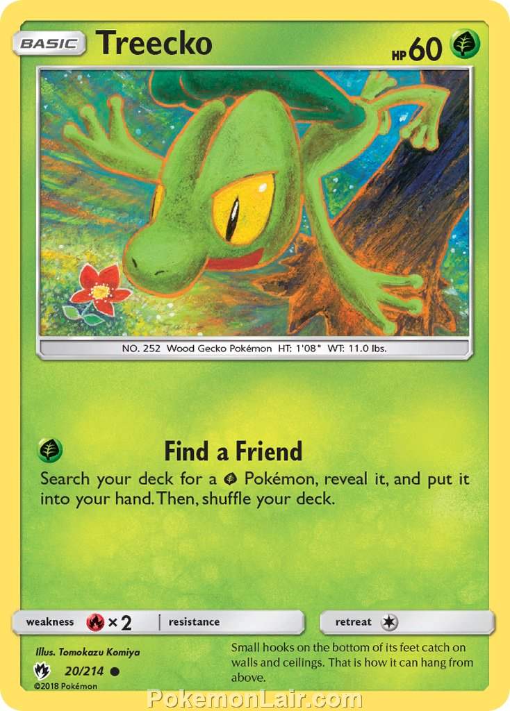 2018 Pokemon Trading Card Game Lost Thunder Price List – 20 Treecko