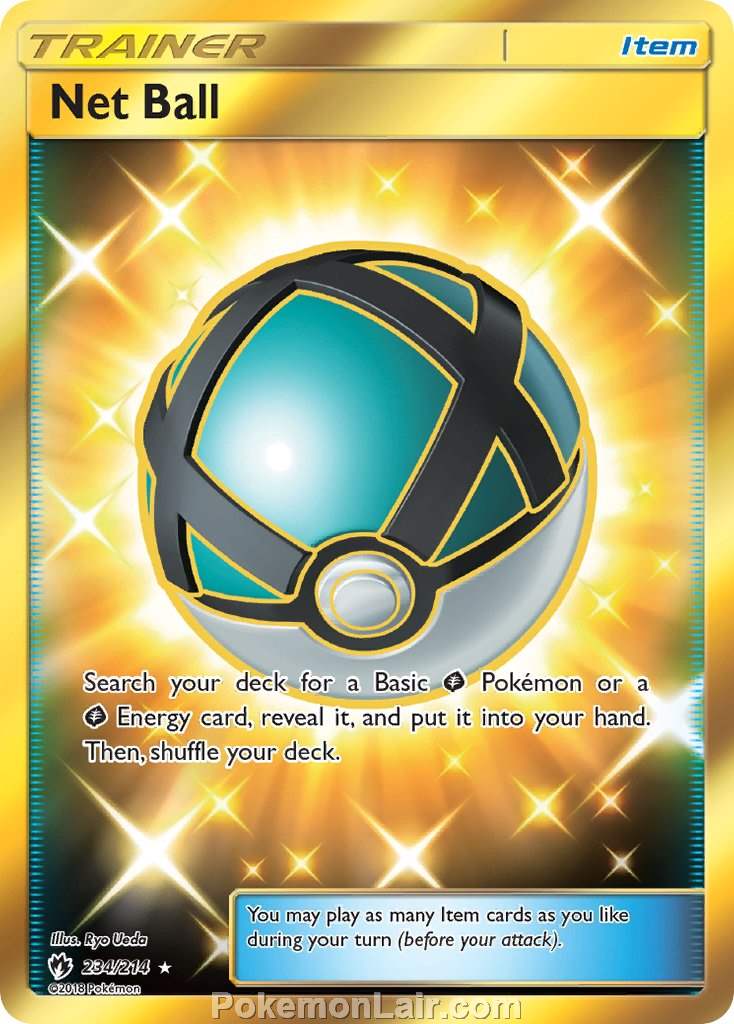 2018 Pokemon Trading Card Game Lost Thunder Price List – 234 Net Ball