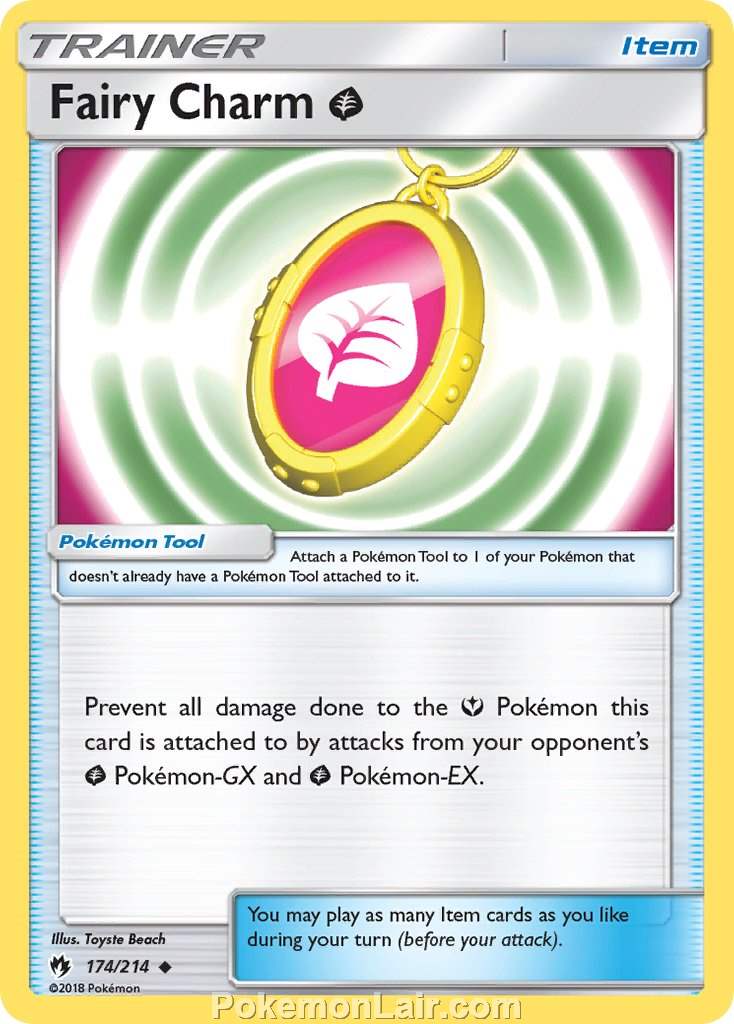 2018 Pokemon Trading Card Game Lost Thunder Set – 174 Fairy Charm