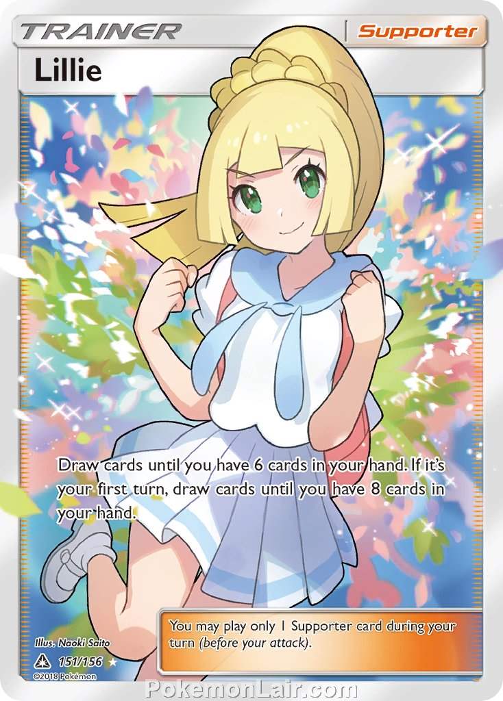 2018 Pokemon Trading Card Game Ultra Prism Price List – 151 Lillie