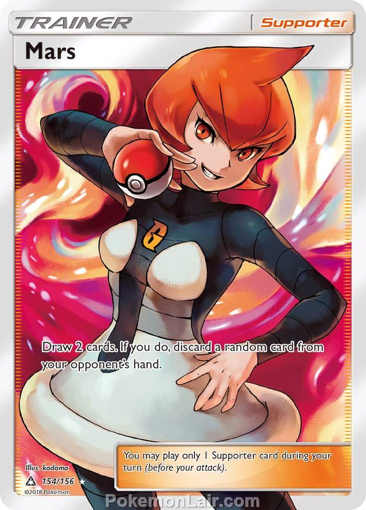 2018 Pokemon Trading Card Game Ultra Prism Set – 154 Mars