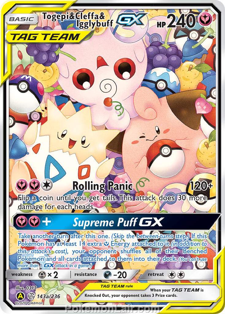 2019 Pokemon Trading Card Game Cosmic Eclipse Price List – 143a Togepi Cleffa Igglybuff GX