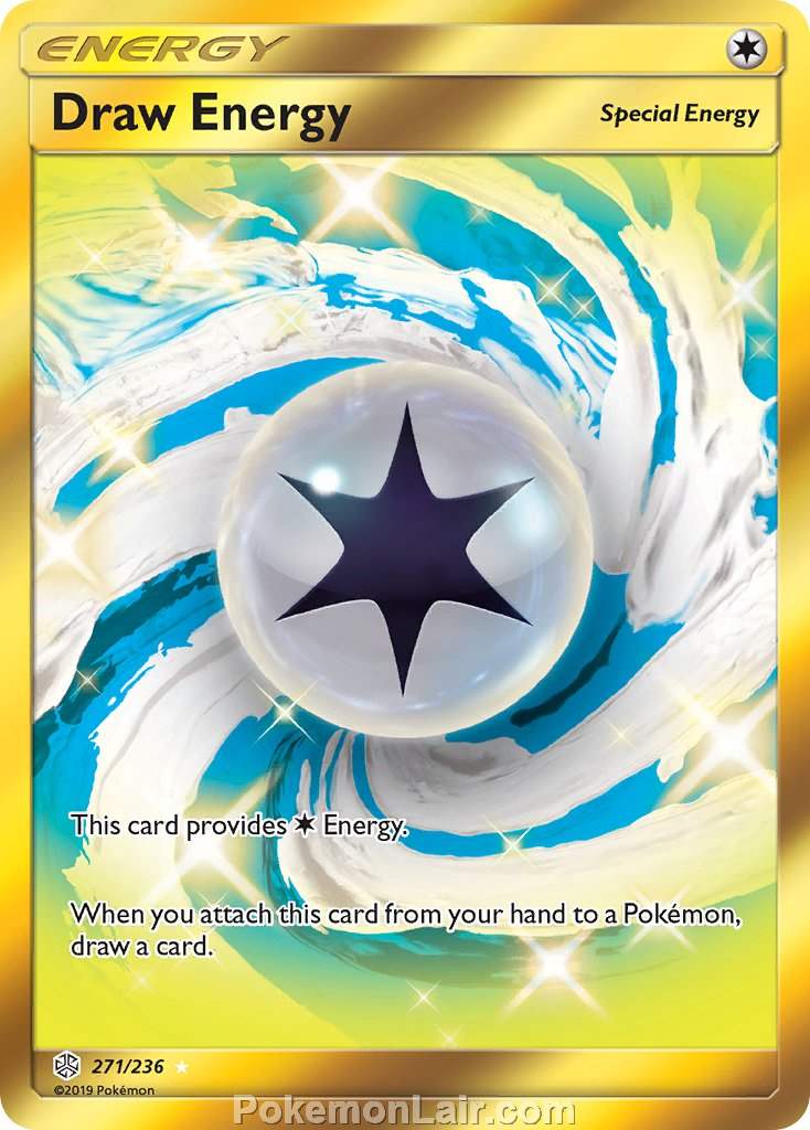 2019 Pokemon Trading Card Game Cosmic Eclipse Price List – 271 Draw Energy