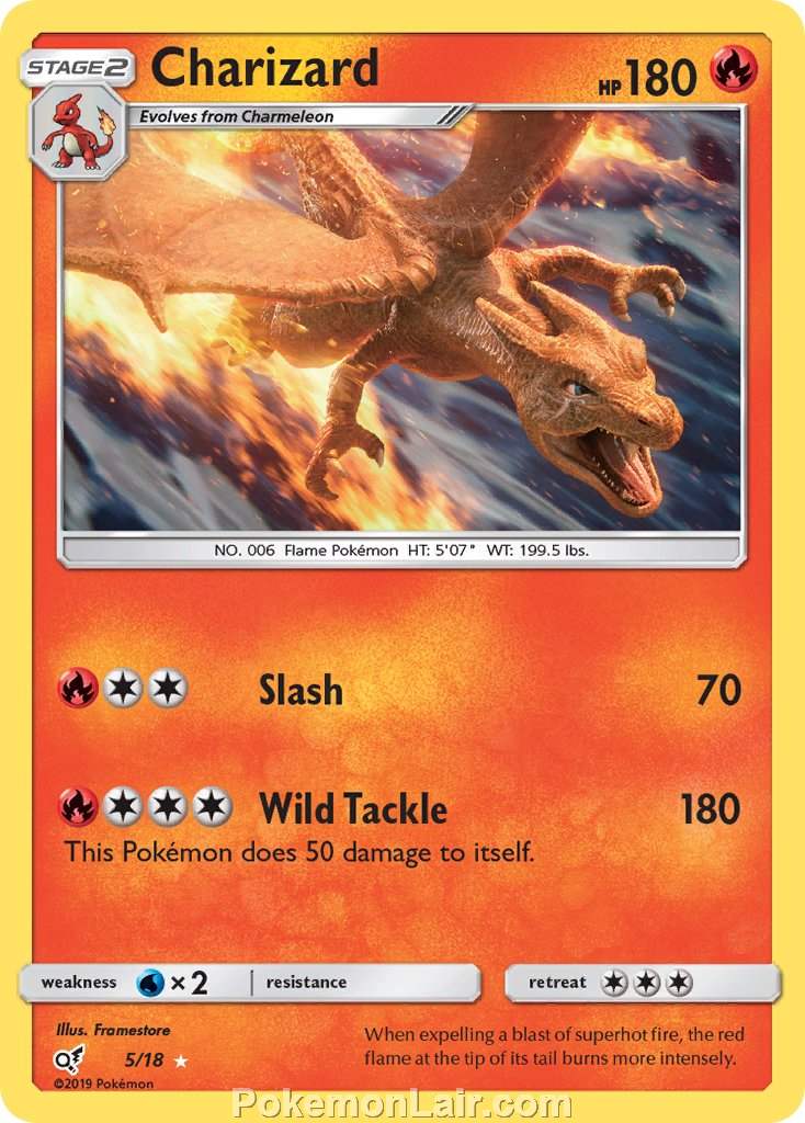 2019 Pokemon Trading Card Game Detective Pikachu Price List – 5 Charizard