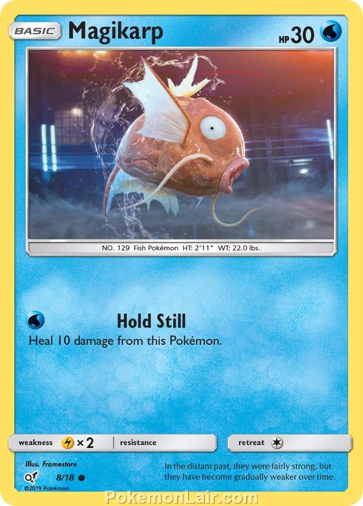 2019 Pokemon Trading Card Game Detective Pikachu Price List – 8 Magikarp