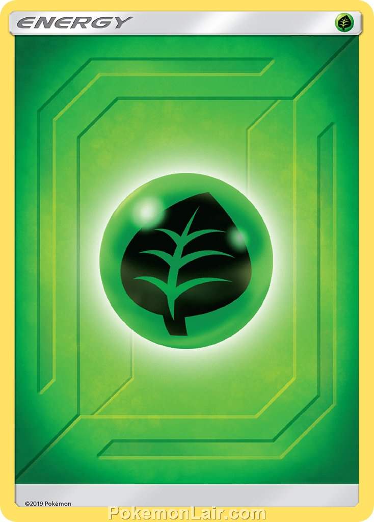 2019 Pokemon Trading Card Game Team Up Price List – E10 Grass Energy