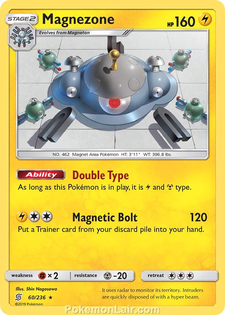 2019 Pokemon Trading Card Game Unified Minds Price List – 60 Magnezone