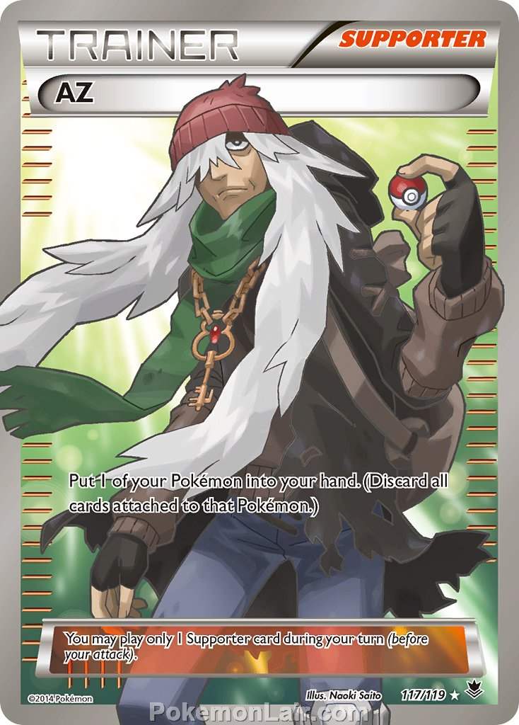 2014 Pokemon Trading Card Game Phantom Forces Price List – 117 AZ