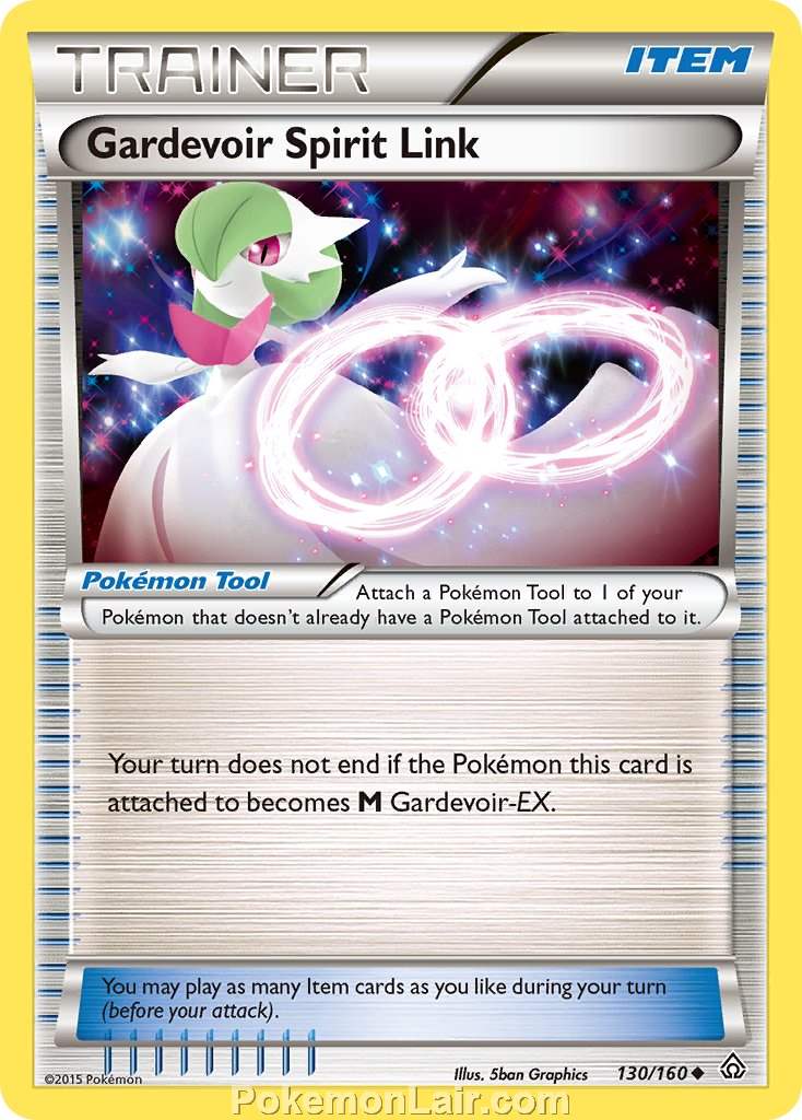 2015 Pokemon Trading Card Game Primal Clash Set – 130 Gardevoir Spirit Lnk