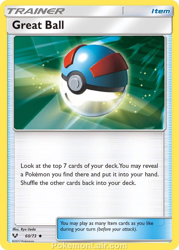2017 Pokemon Trading Card Game Shining Legends Price List – 60 Great Ball