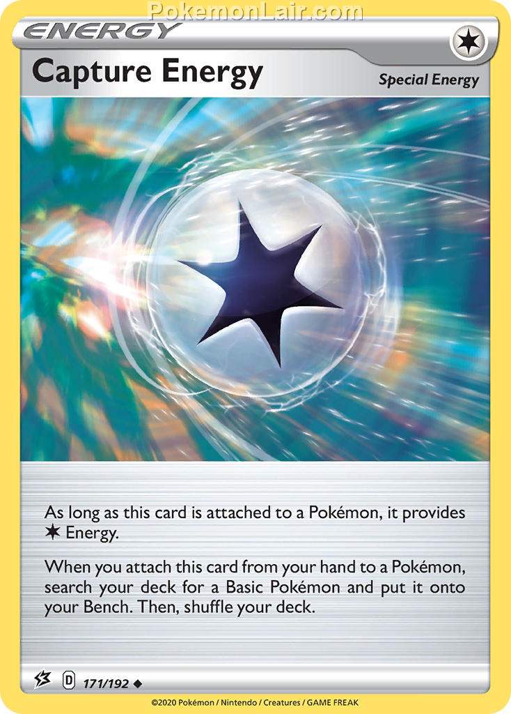 2020 Pokemon Trading Card Game Sword Shield – Rebel Clash Price List – 171 Capture Energy