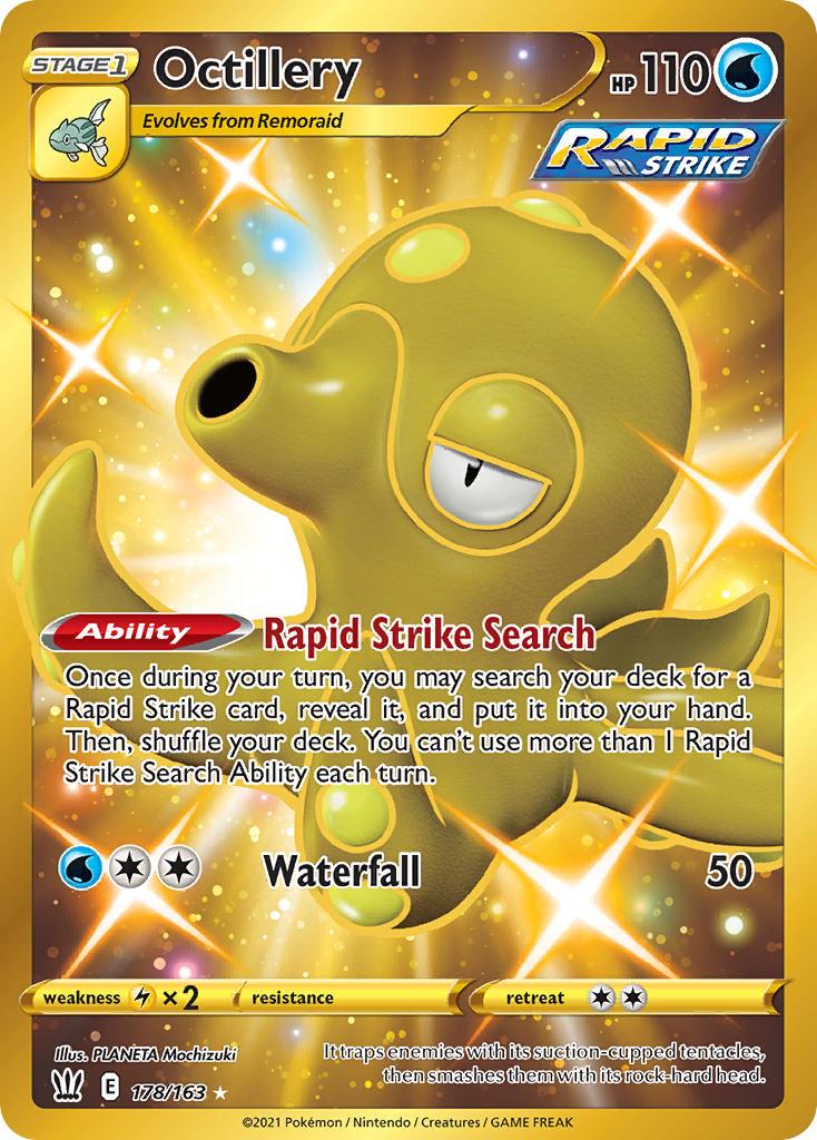 2021 Pokemon Trading Card Game Battle Styles Price List 178 Octillery