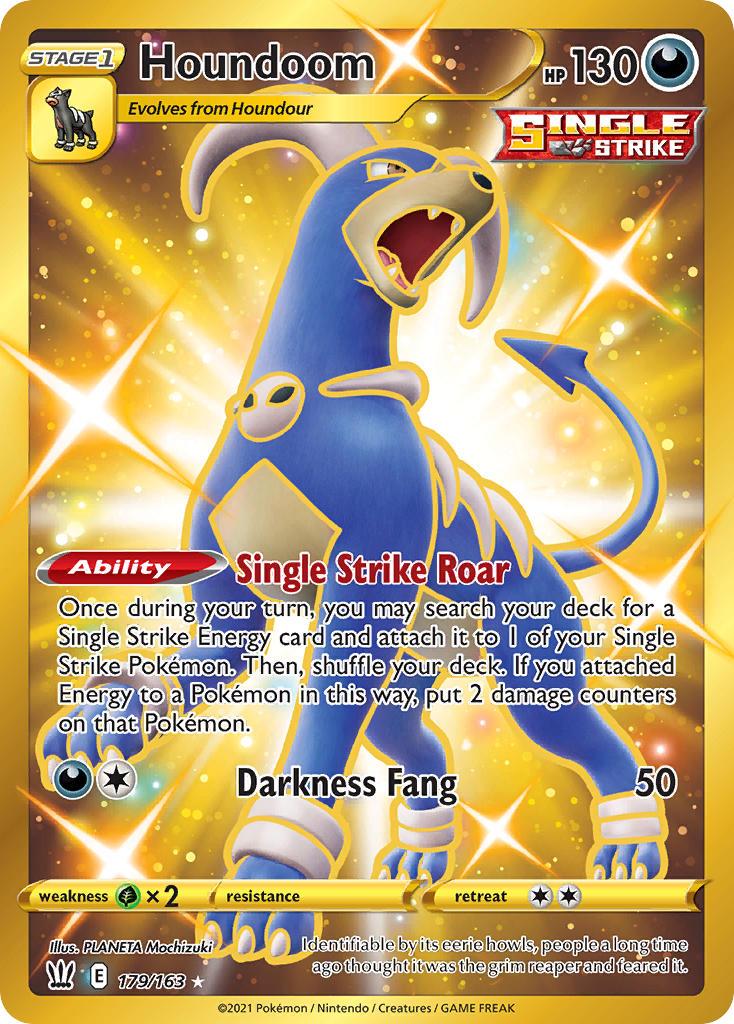 2021 Pokemon Trading Card Game Battle Styles Price List 179 Houndoom