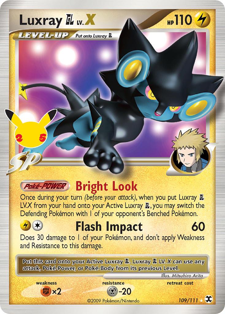 2021 Pokemon Trading Card Game Celebrations Price List 109 Luxray Gl