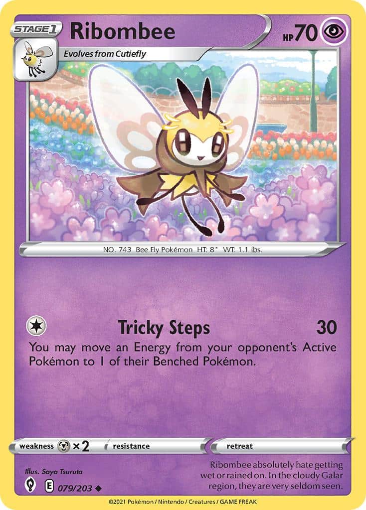 2021 Pokemon Trading Card Game Evolving Skies Price List 079 Ribombee