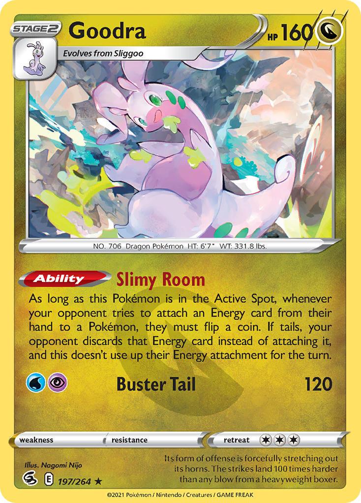 2021 Pokemon Trading Card Game Fusion Strike Price List 197 Goodra