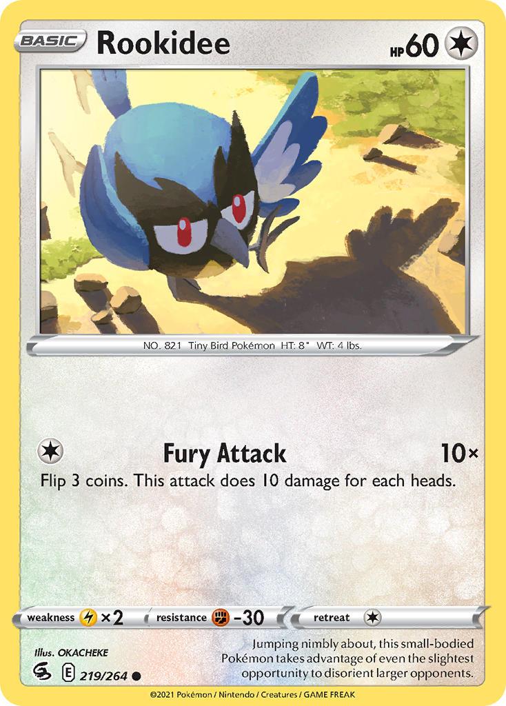 2021 Pokemon Trading Card Game Fusion Strike Price List 219 Rookidee