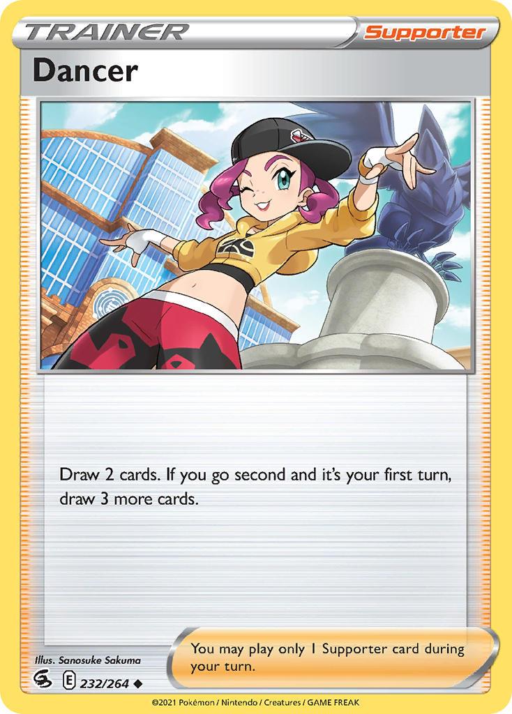 2021 Pokemon Trading Card Game Fusion Strike Price List 232 Dancer