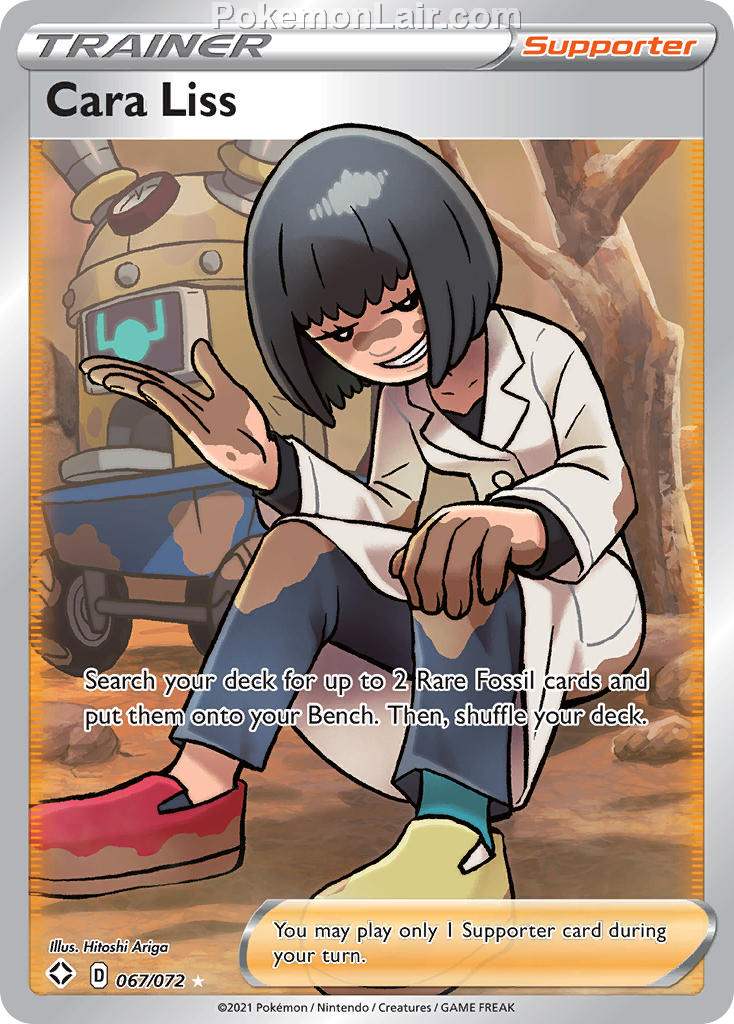 2021 Pokemon Trading Card Game Shining Fates Set List – 67 Cara Liss