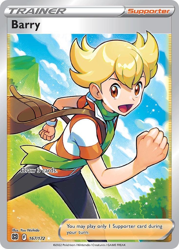 2022 Pokemon Trading Card Game Brilliant Stars Price List 167 Barry