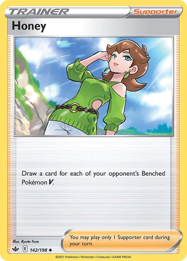 Pokemon Trading Card Game Chilling Reign Price List 142 Honey