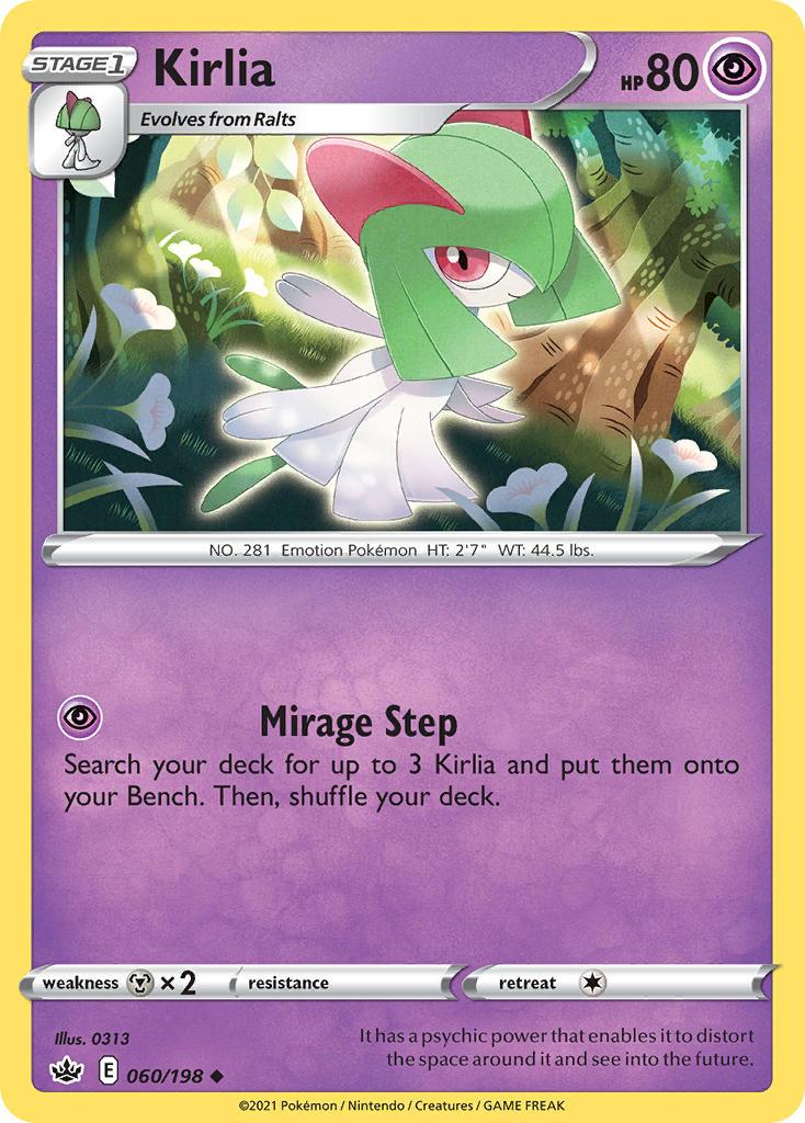 Pokemon Trading Card Game Chilling Reign Price List 60 Kirlia