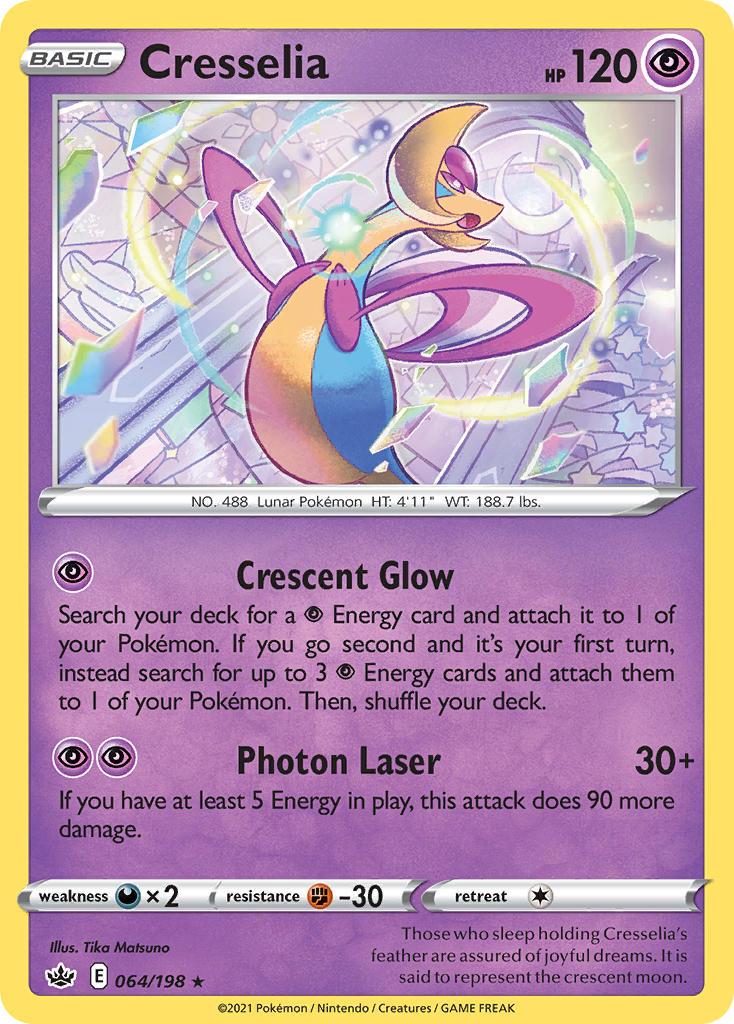 Pokemon Trading Card Game Chilling Reign Price List 64 Cresselia