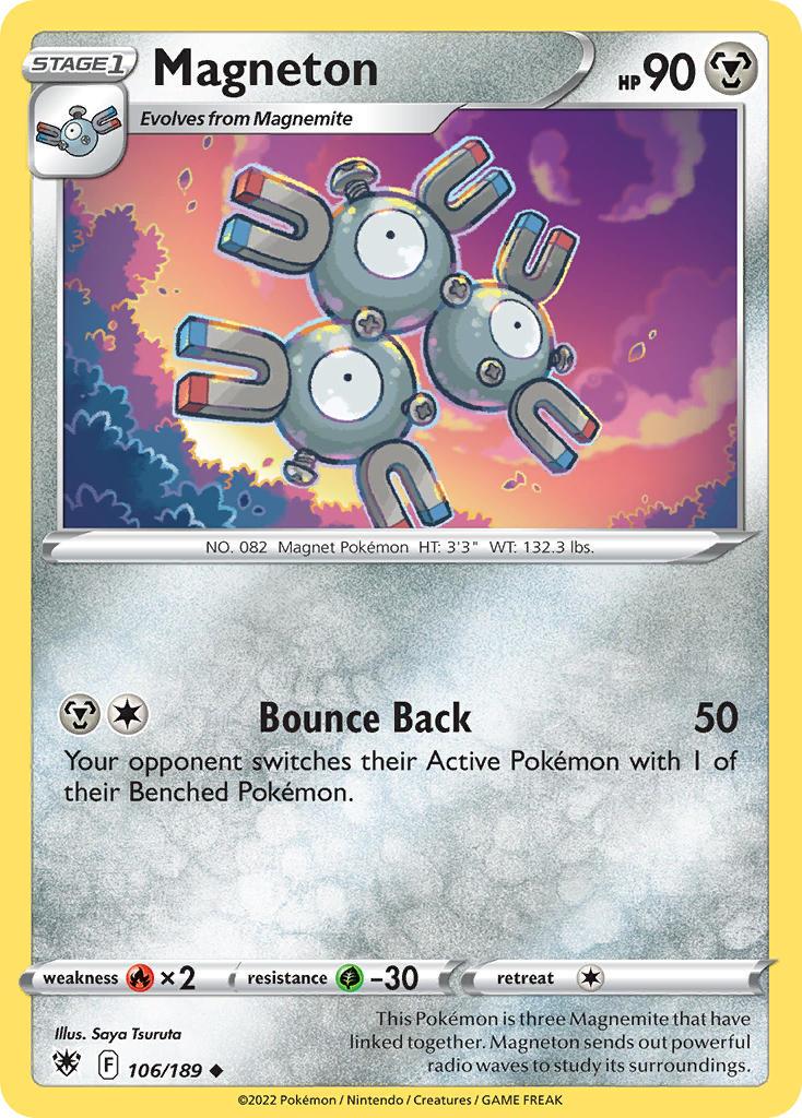 2022 Pokemon Trading Card Game Astral Radiance Price List 106 Magneton