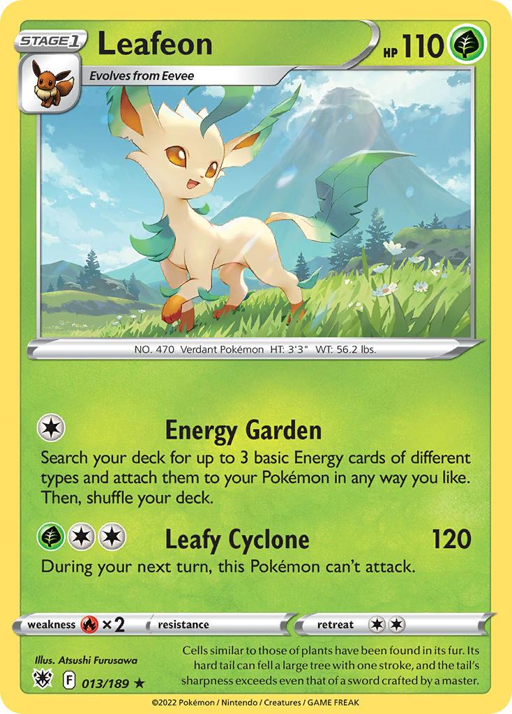 2022 Pokemon Trading Card Game Astral Radiance Price List 13 Leafeon