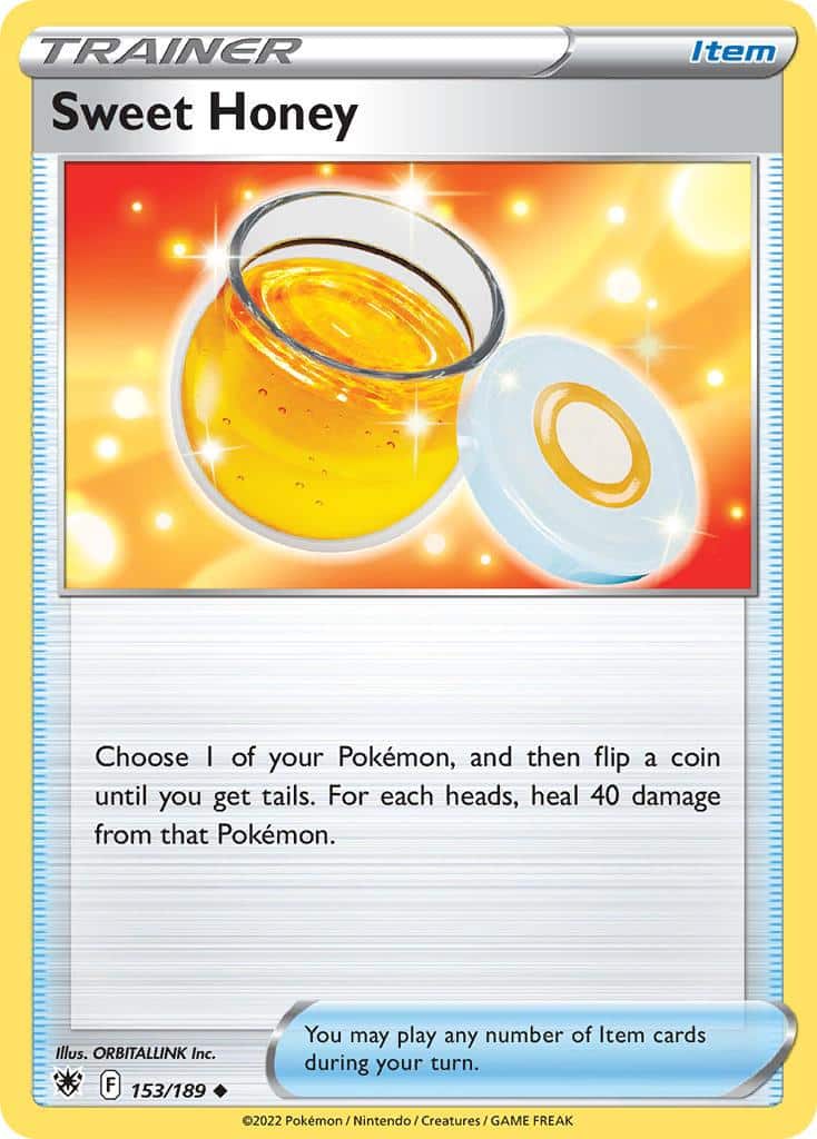 2022 Pokemon Trading Card Game Astral Radiance Price List 153 Sweet Honey
