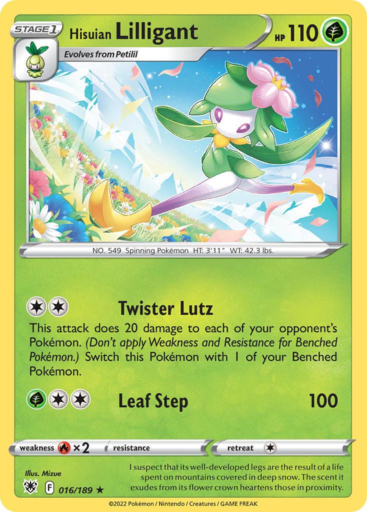 2022 Pokemon Trading Card Game Astral Radiance Price List 16 Hisuian Lilligant