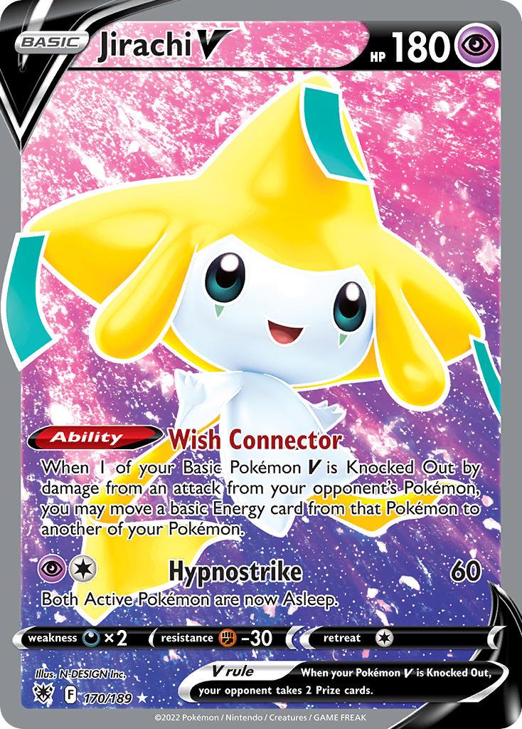 2022 Pokemon Trading Card Game Astral Radiance Price List 170 Jirachi V