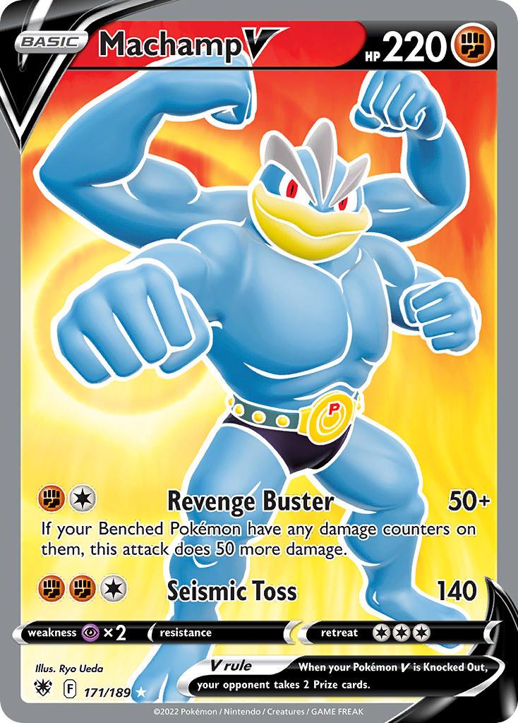 2022 Pokemon Trading Card Game Astral Radiance Price List 171 Machamp V