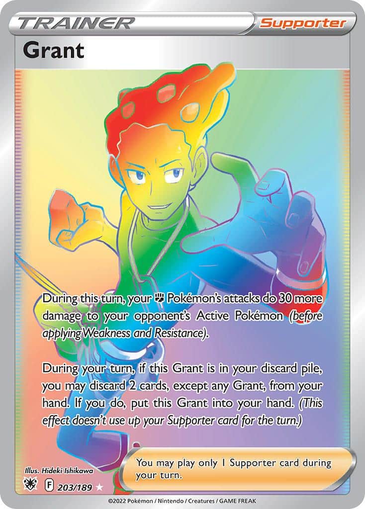 2022 Pokemon Trading Card Game Astral Radiance Price List 203 Grant