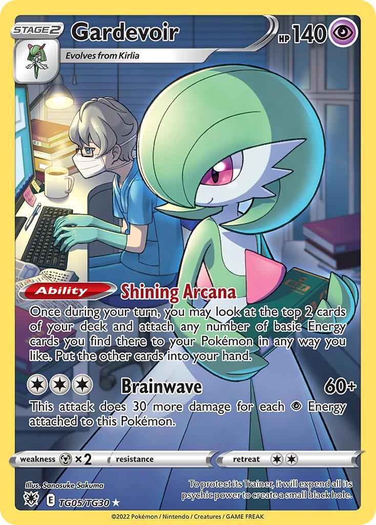 2022 Pokemon Trading Card Game Astral Radiance Price List TG05 Gardevoir