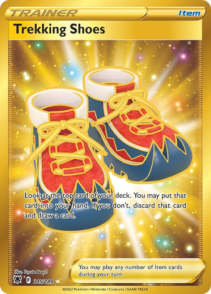 2022 Pokemon Trading Card Game Astral Radiance Set List 215 Trekking Shoes