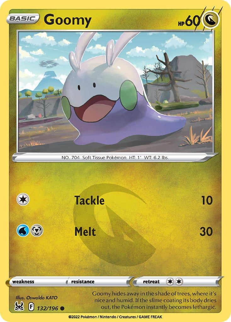 2022 Pokemon Trading Card Game Lost Origin Price List 132 Goomy