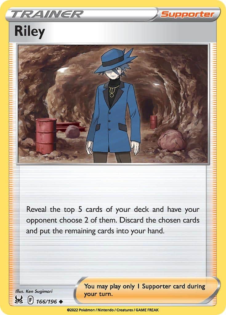 2022 Pokemon Trading Card Game Lost Origin Price List 166 Riley