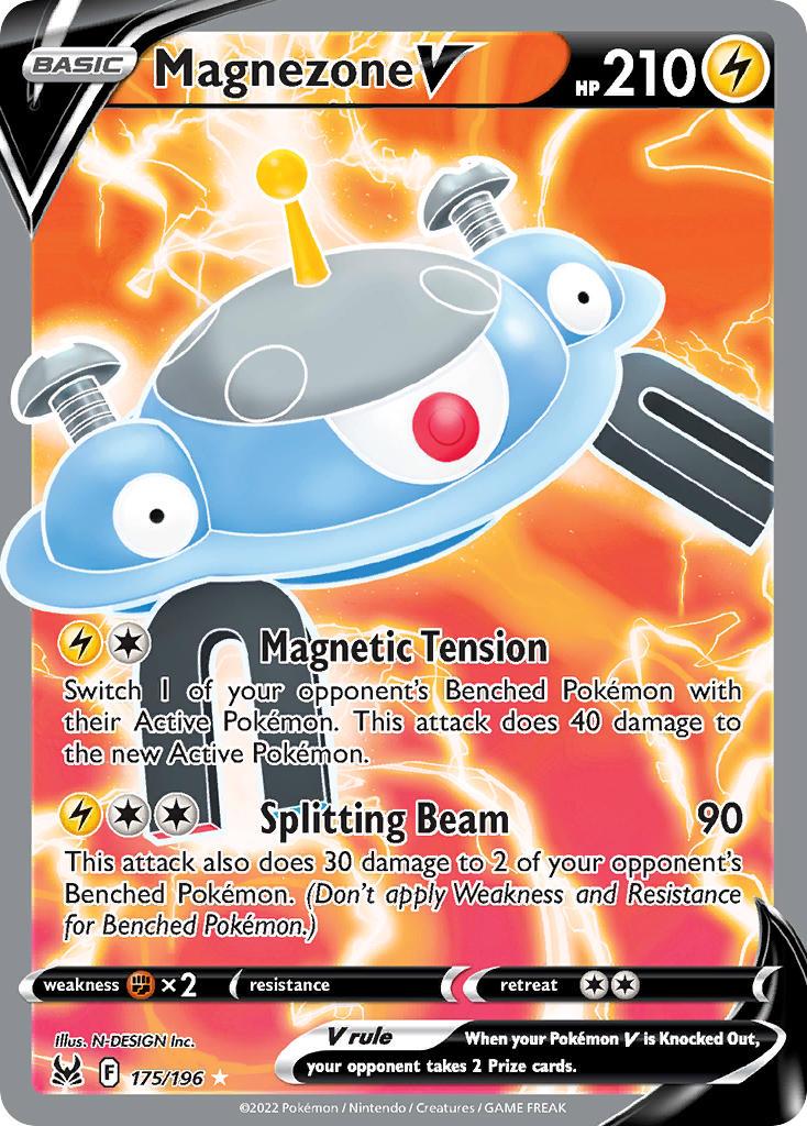 2022 Pokemon Trading Card Game Lost Origin Price List 175 Magnezone V