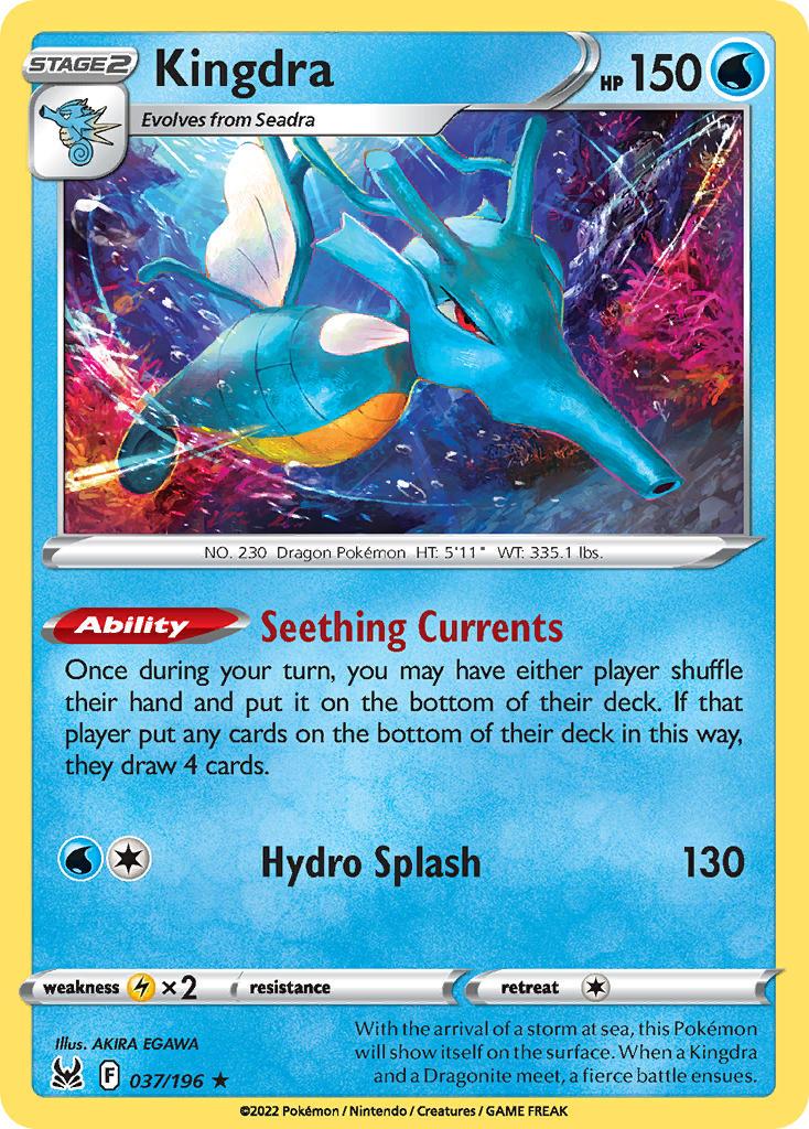 2022 Pokemon Trading Card Game Lost Origin Price List 37 Kingdra