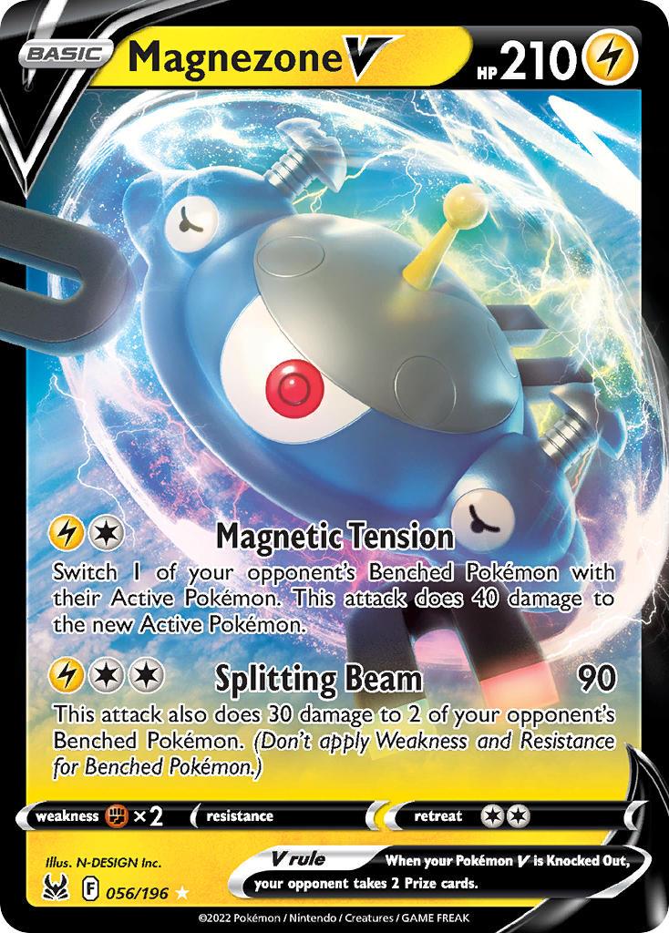 2022 Pokemon Trading Card Game Lost Origin Price List 56 Magnezone V