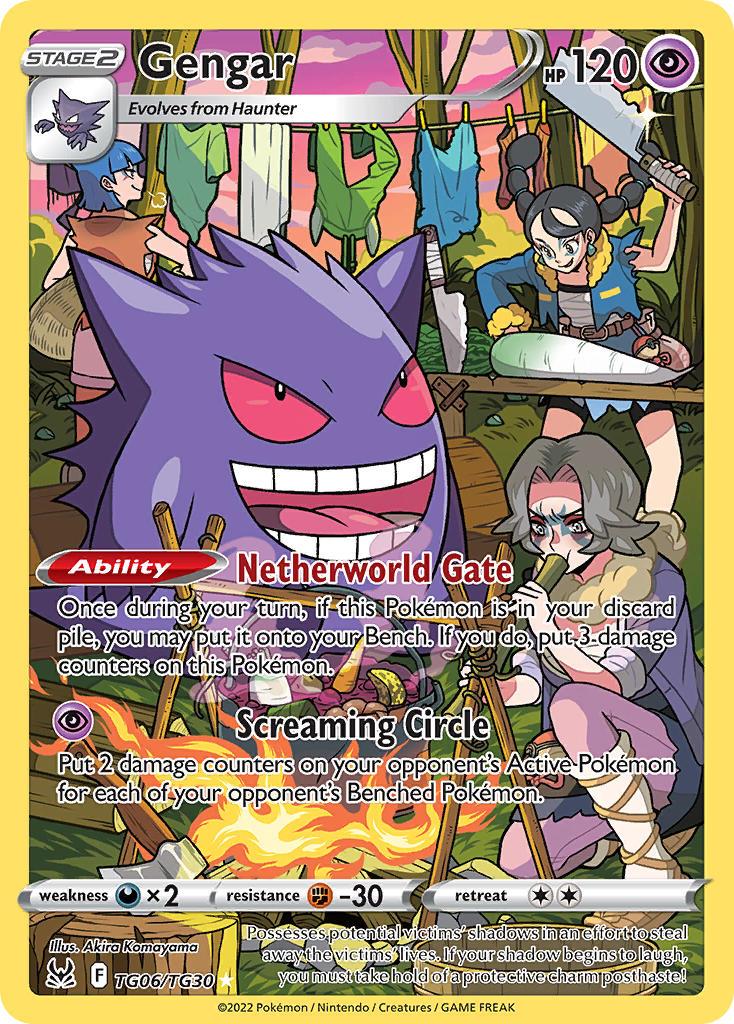 2022 Pokemon Trading Card Game Lost Origin Price List TG06 Gengar