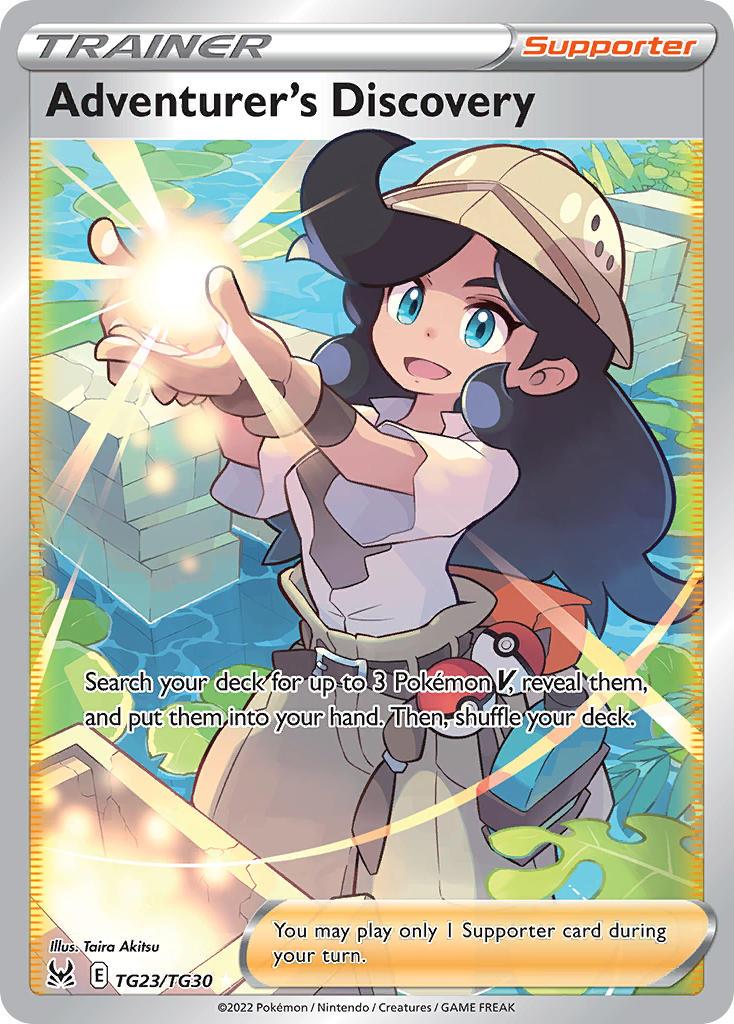 2022 Pokemon Trading Card Game Lost Origin Price List TG23 Adventurers Discovery